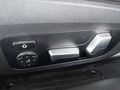 View of control buttons for electric seat adjustment