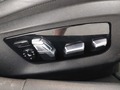 View of control buttons for electric seat adjustment