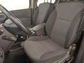 View of front seats