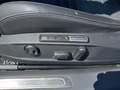 View of control buttons for electric seat adjustment