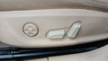 View of control buttons for electric seat adjustment