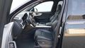 View of front seats