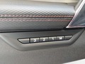 View of control buttons for electric seat adjustment