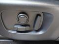 View of control buttons for electric seat adjustment
