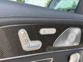 View of control buttons for electric rear seat adjustment