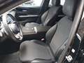 View of front seats
