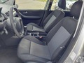 View of front seats