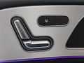 View of control buttons for electric seat adjustment