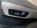 View of control buttons for electric seat adjustment