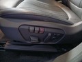 View of control buttons for electric seat adjustment