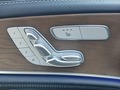 View of control buttons for electric seat adjustment