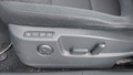 View of control buttons for electric seat adjustment