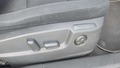 View of control buttons for electric seat adjustment