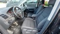 View of front seats
