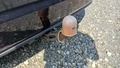 View of trailer tow-bar hitch