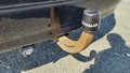 View of trailer tow-bar hitch
