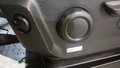 View of control buttons for electric seat adjustment
