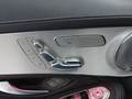 View of control buttons for electric seat adjustment
