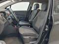 View of front seats