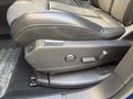 View of control buttons for electric seat adjustment