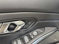 View of control buttons for electric seat adjustment