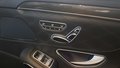View of control buttons for electric rear seat adjustment