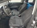 View of front seats