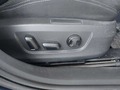View of control buttons for electric seat adjustment