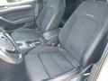 View of front seats