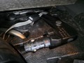 View of trailer tow-bar hitch