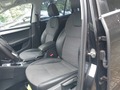 View of front seats