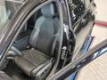 View of front seats