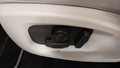 View of control buttons for electric seat adjustment