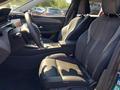 View of front seats