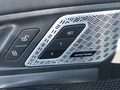 View of control buttons for electric seat adjustment