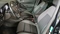 View of front seats
