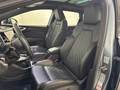 View of front seats