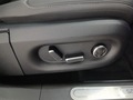 View of control buttons for electric seat adjustment
