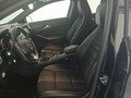 View of front seats