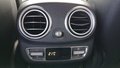 View of rear climate control switch