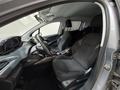 View of front seats