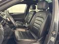 View of front seats