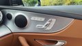 View of control buttons for electric seat adjustment