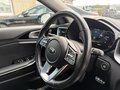 View of steering wheel