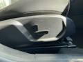 View of control buttons for electric seat adjustment