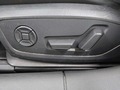 View of control buttons for electric seat adjustment