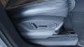 View of control buttons for electric seat adjustment