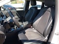 View of front seats