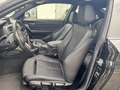 View of front seats