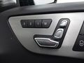 View of control buttons for electric seat adjustment